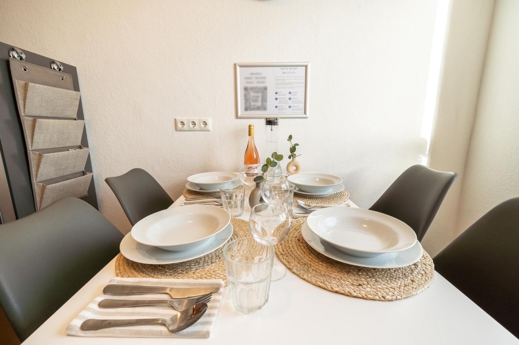 Cityapartment Wagner Mit Netlix Bielefeld Dış mekan fotoğraf